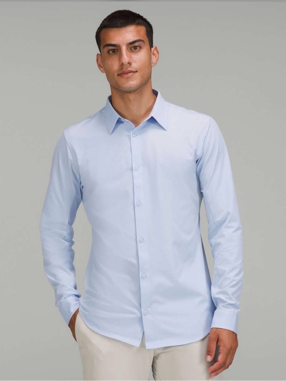 Lululemon New Venture Long Sleeve Button Down - size Medium